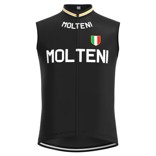 MOLTENI Schwarze Retro-MTB-Radweste