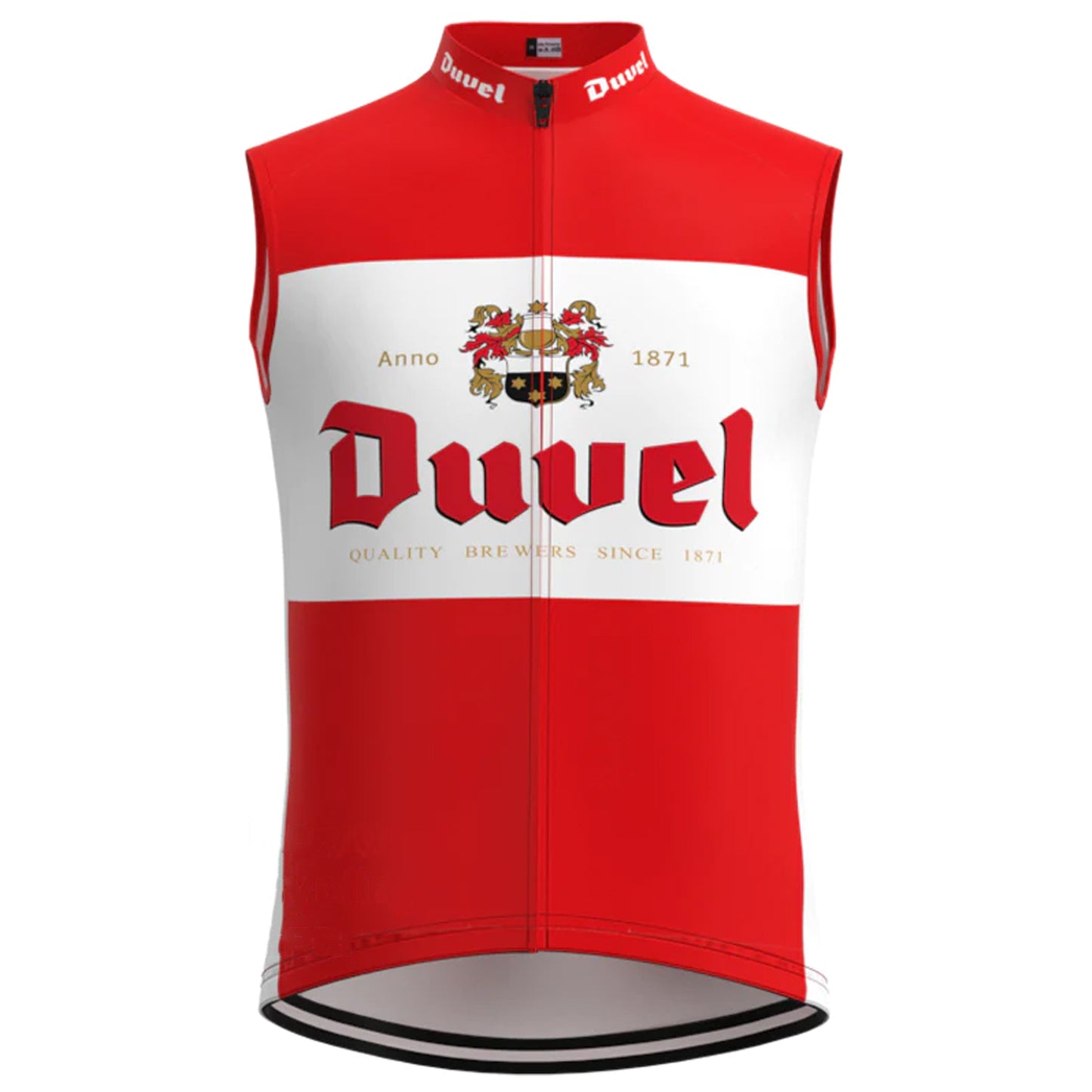 Bier Duvel Rood Retro MTB Fietsvest