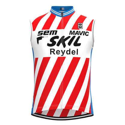 Skil-Sem Red Stripe Retro MTB-fietsvest