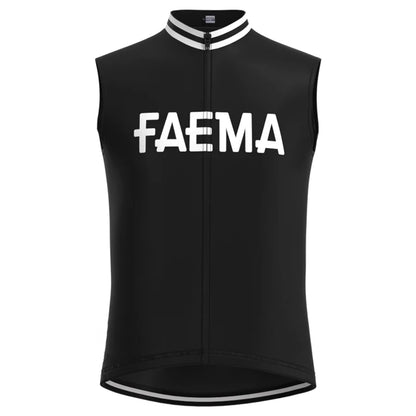 FAEMA Zwart Retro MTB Fietsvest