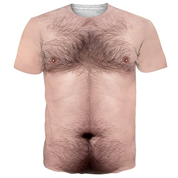 Hairy Chest Novelty T Shirt