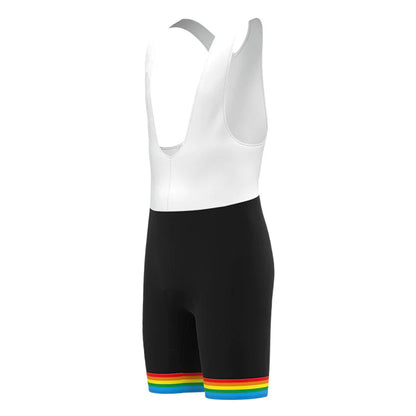 C&amp;A – Schwarze Retro-Radsport-Trägershorts