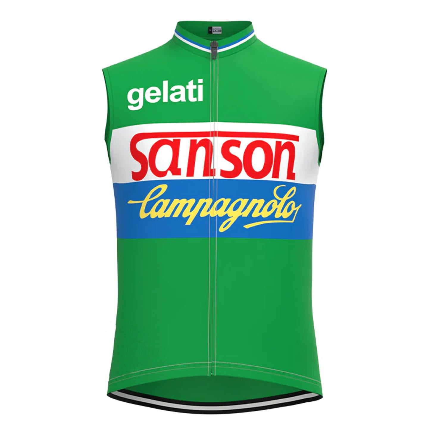 Gis Gelati Sanson Groen Retro MTB Fietsvest