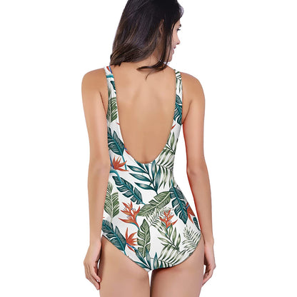 Hawaii Leaf Ugly One Piece Swimsuit