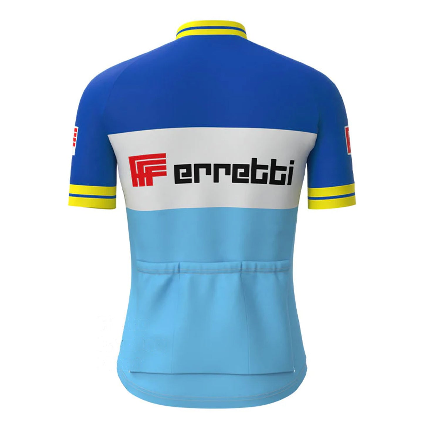 Ferretti Vintage Korte Mouw Fietsshirt Bijpassende Set