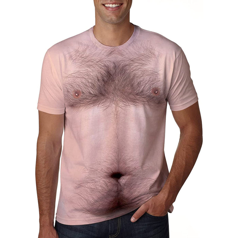 Hairy Chest Novelty T Shirt