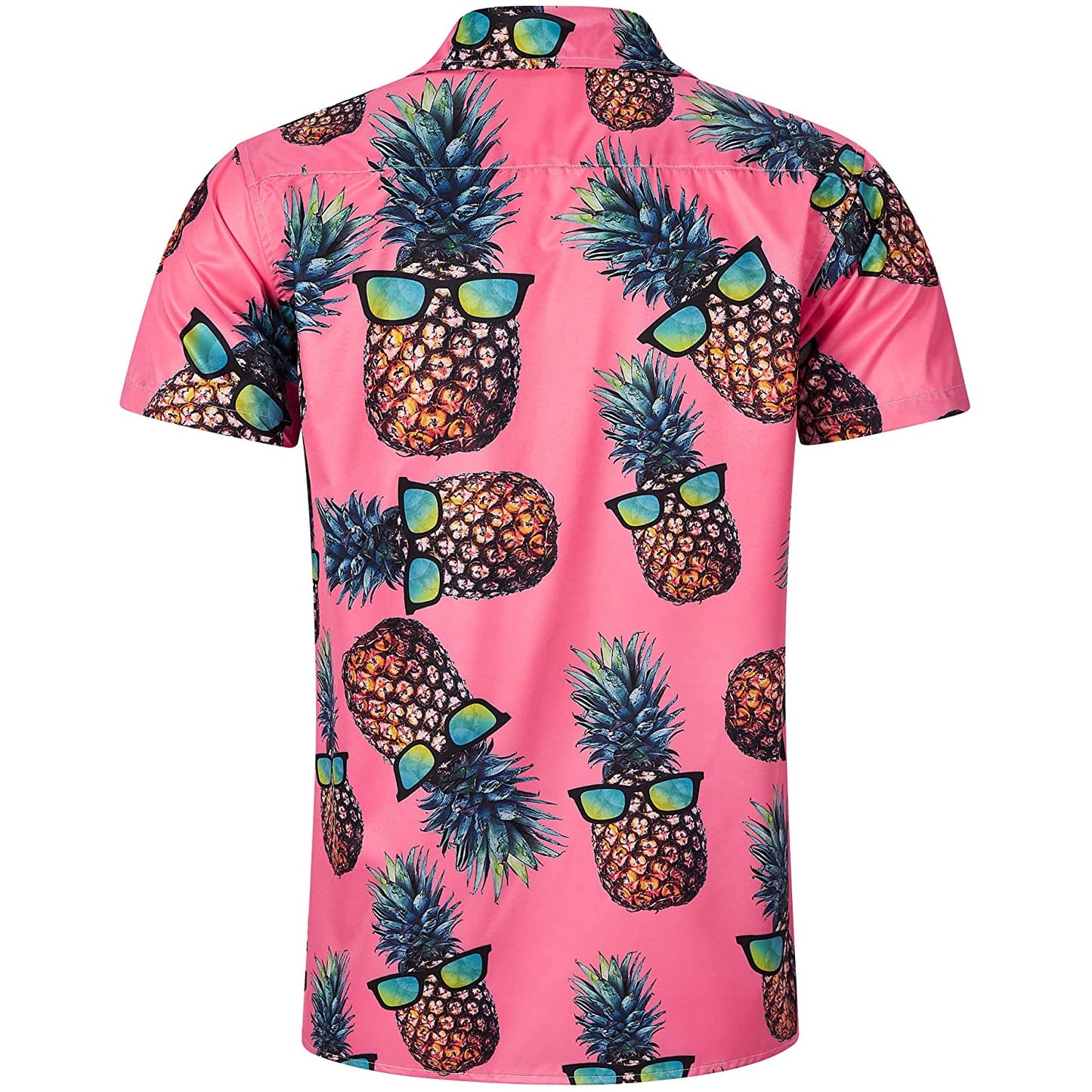 Sonnenbrille Ananas Rosa Lustiges Hawaiihemd