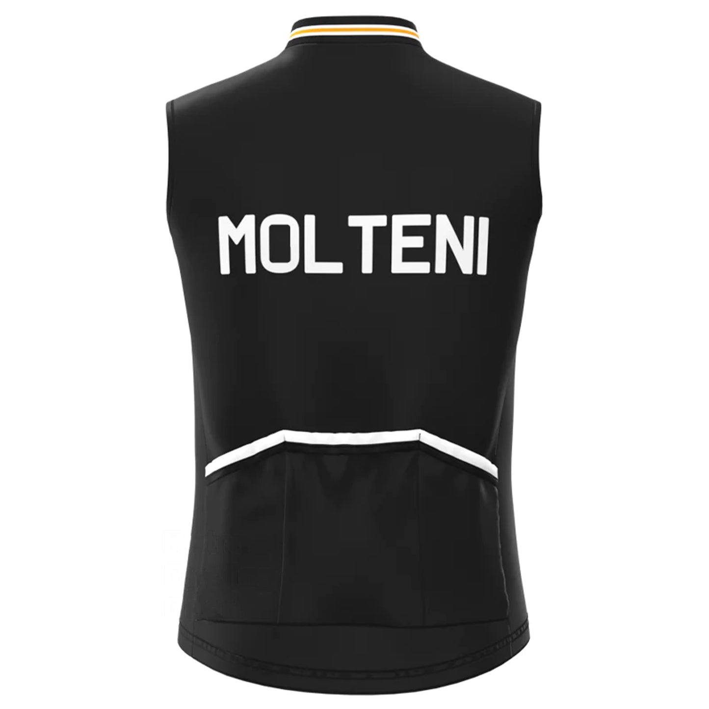 MOLTENI Schwarze Retro-MTB-Radweste