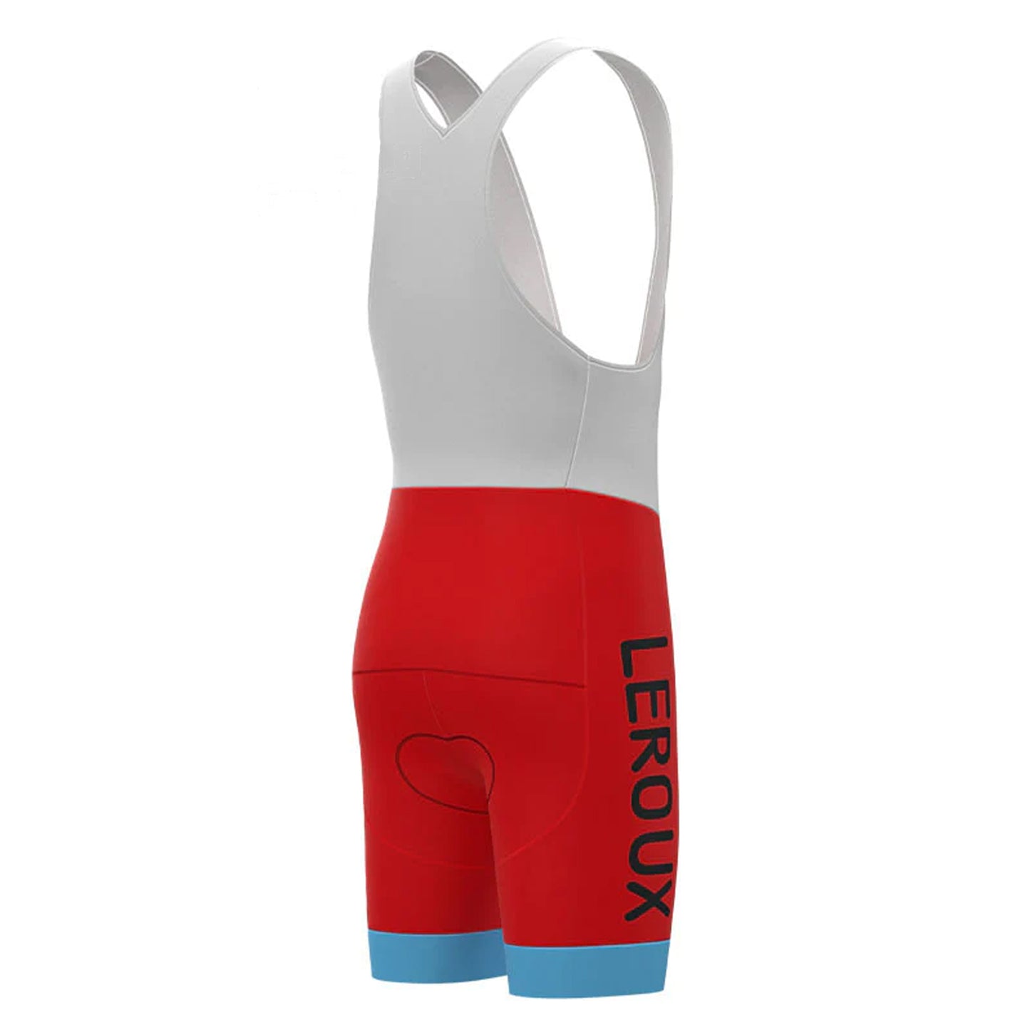 Gitane Leroux Blau Rot Retro Kurzarm Radtrikot Passende Sets