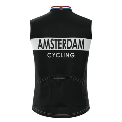 Amsterdam Zwart Retro MTB Fietsvest