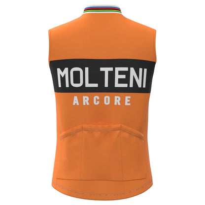 Molteni Oranje Retro MTB-fietsvest