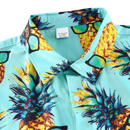 Sonnenbrille Ananas Neuheit Hawaiihemd