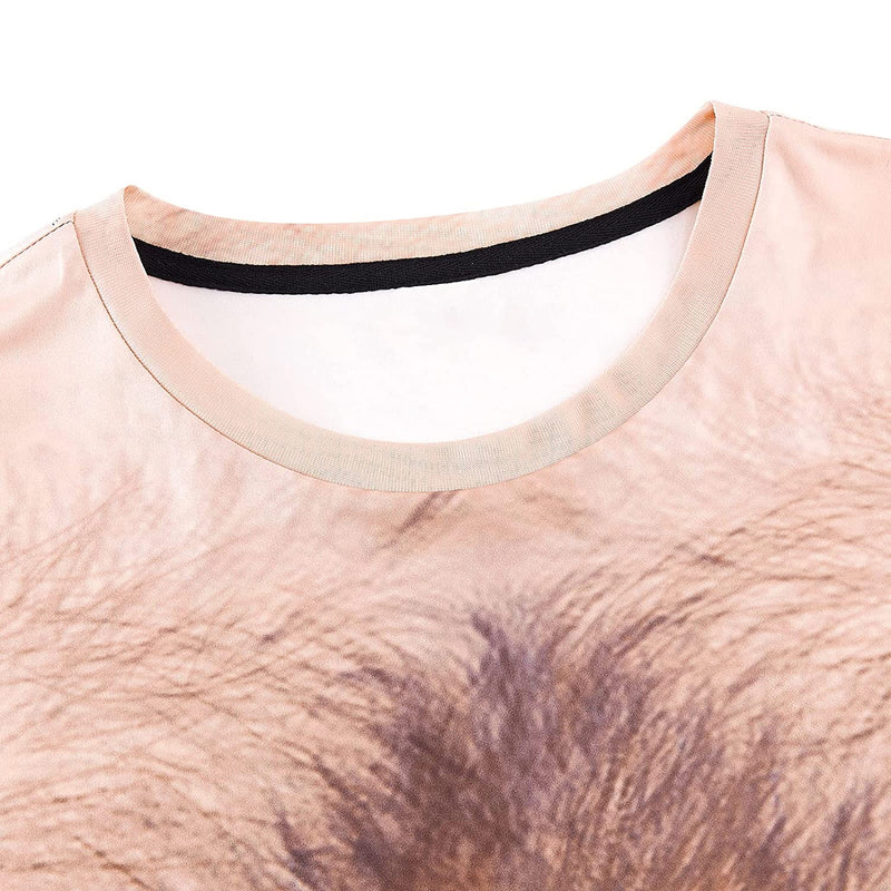 Hairy Chest Novelty T Shirt