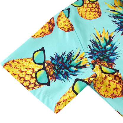 Sunglasses Pineapple Novelty Hawaiian Shirt