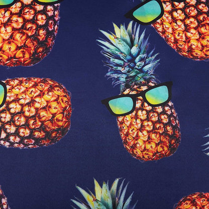 Sonnenbrille Ananas Marine lustige Hawaiian Shirt