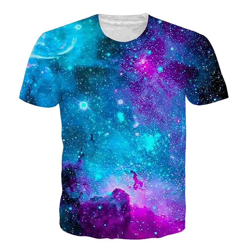 Galaxy Space Grappig T-shirt