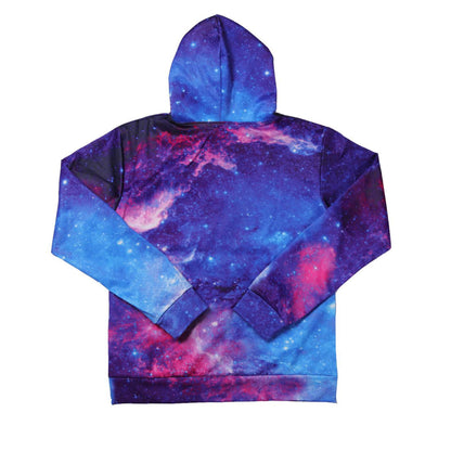 Sweatshirt mit Reißverschluss und Weltraumgalaxie