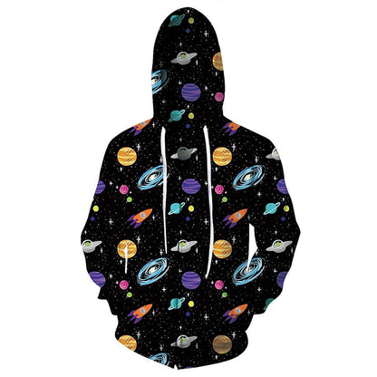 Ruimteschip Galaxy Zip Up Hoodie