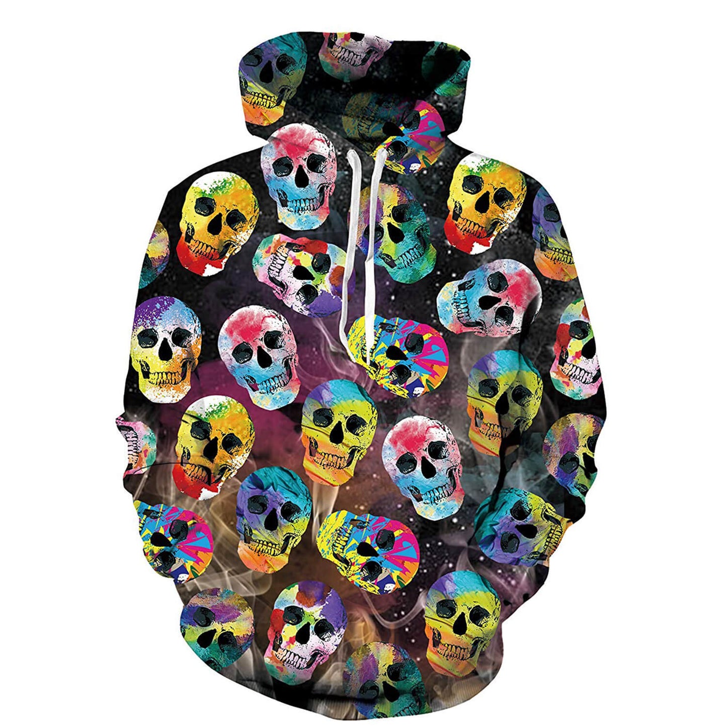 Colorful Skull Hoodie