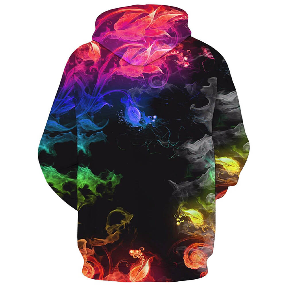 Colorful Smoke Funny Hoodie