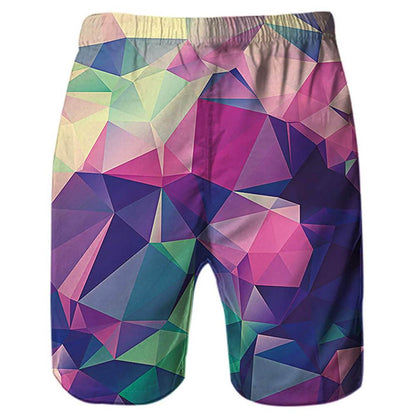 Diamond Funny Swim Trunks