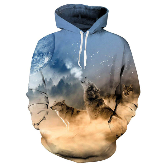 Schneewald Wolf Hoodie