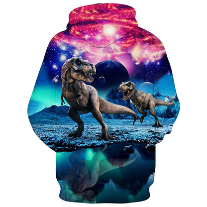 Galaxy Dinosaur Hoodie