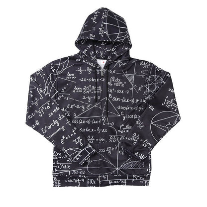 Math Zip Up Funny Hoodie