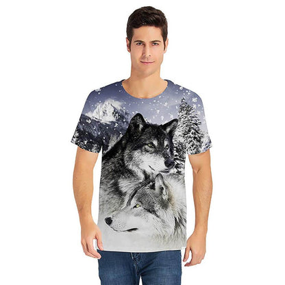 Couple Wolf Funny T Shirt