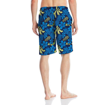 Lustige Badehose mit Ananas-Motiv von Blue Weed