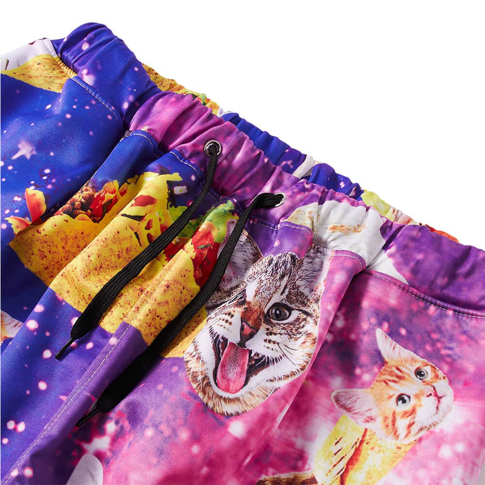 Grafische Taco Cat Grappige Joggingbroek