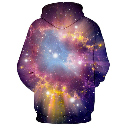 Ruimte Pizza Katten Grappige Hoodie