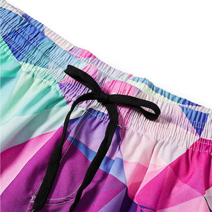 Diamond Funny Swim Trunks