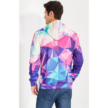 Geometric Diamond Hoodie