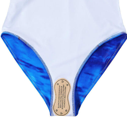 Blue Shark Ugly One Piece Bathing Suit