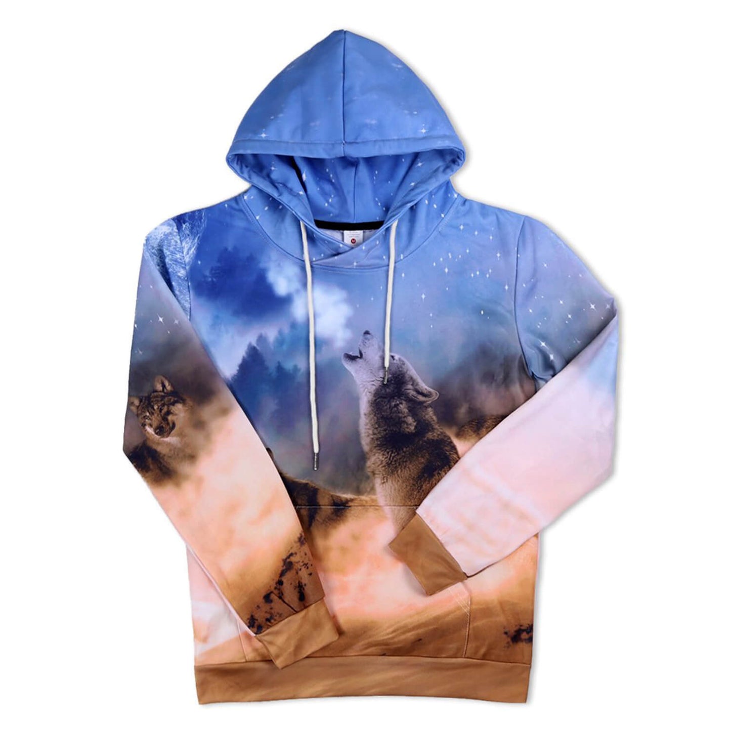 Schneewald Wolf Hoodie