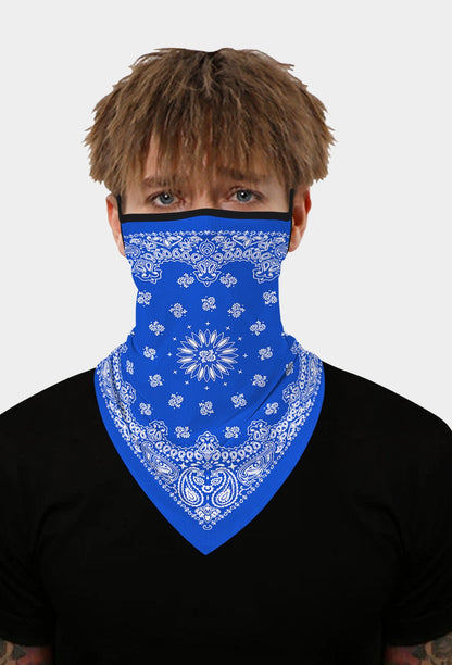 Paisley-Gesichtsmaske mit Ohrschlaufen