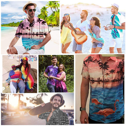 Luiaard Rijdende Eenhoorn Grappig Hawaiiaans Shirt