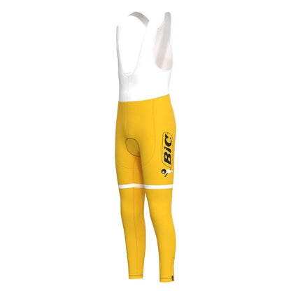 BIC Gele Retro MTB Fietsbroek