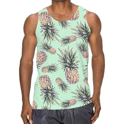 Lustiges Tank Top mit Ananas-Motiv