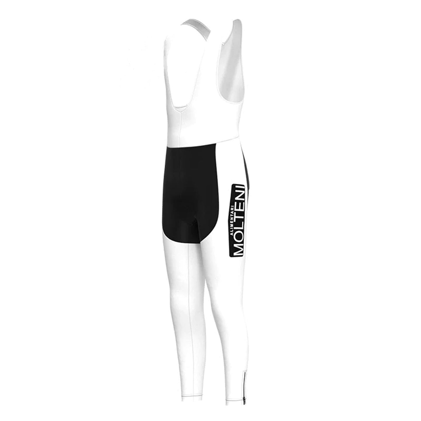 Molteni White Black Retro MTB Bike Pants