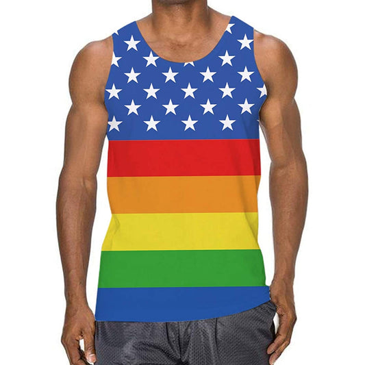 Lustiges Tank Top mit Aufdruck „Pride“