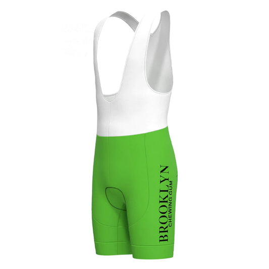 Brooklyn Grüne Vintage Radsport-Trägershorts 