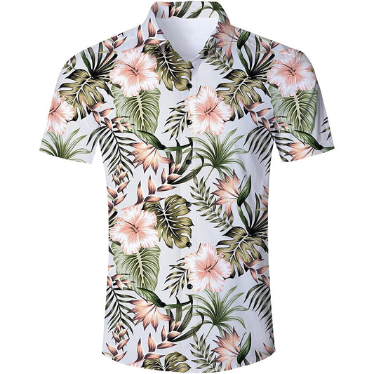 Palmblad Tropisch Grappig Hawaïaans Shirt