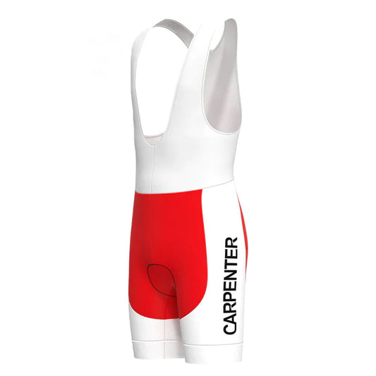 Carpenter Confortluxe Flandria Rote Vintage-Radsport-Trägershorts