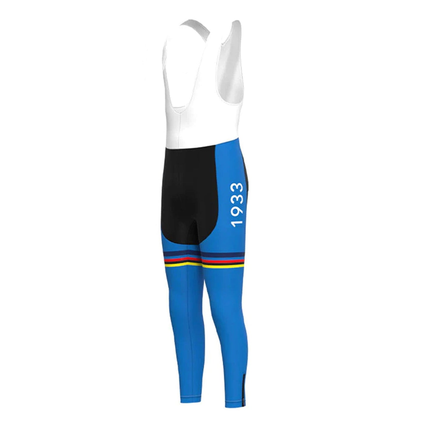 Maglia Azzurra Italia Blaue Retro MTB-Fahrradhose