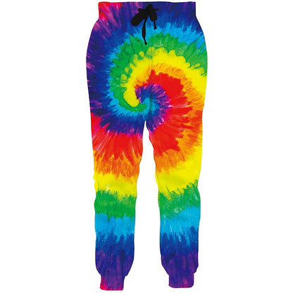 Regenboog grappige joggingbroek