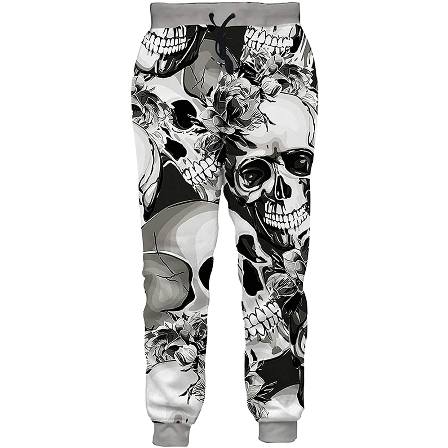 Rose Skull Joggers