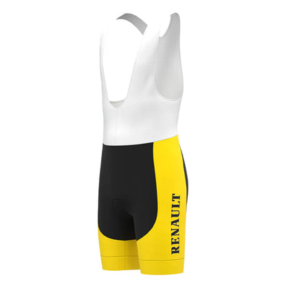 Renault ELF Gelb Vintage Radsport Trägerhose