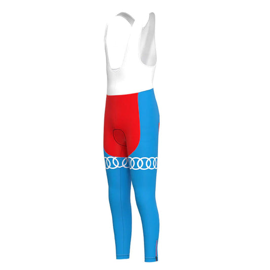 Gitane Rood Blauwe Retro MTB Fietsbroek